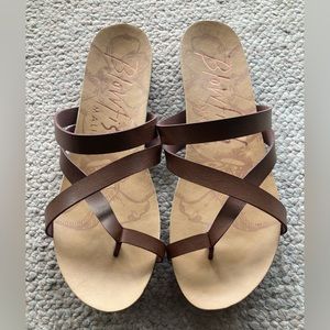 Blowfish Malibu sandals- brown, size 10, NWOT